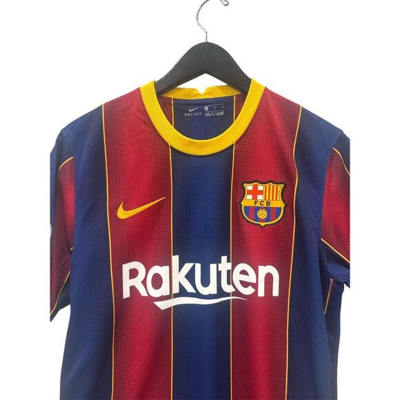 Nike F.C. Barcelona 2020/21 Stadium Home Men's Jersey Size Medium - Picture 2 of 11